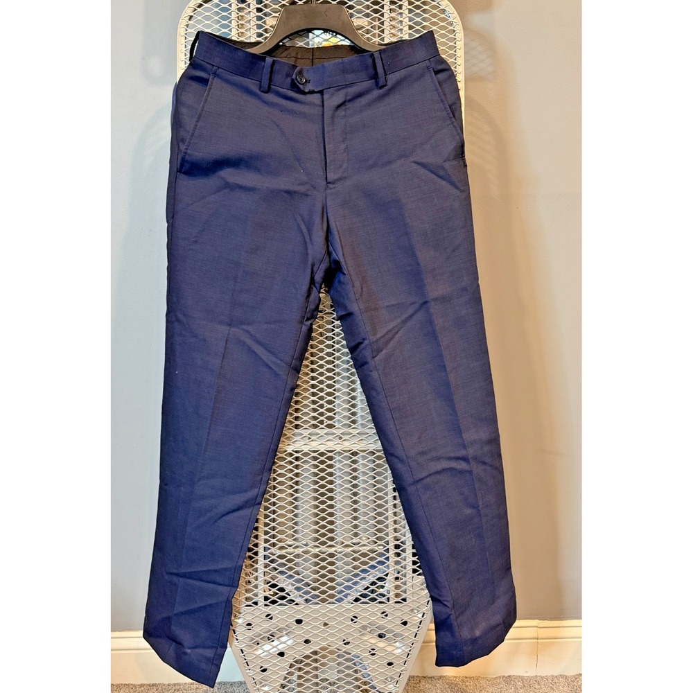 Bar III Trousers Men's Slim-Fit Wool Solid Suit Pants 29‎ x 29